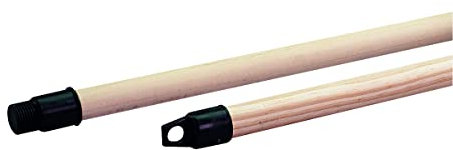 NESPOLI 9753 - Mango de escoba de madera con tornillos, 130 cm, color específico