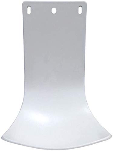 WellingA Tropfschale für Desinfektionsspender, Abtropfschale Desinfektionsmittelspender, Universal-Tropfschale aus weißem ABS-Kunststoff, Tropfschutz für mehr Hygiene, Wandmontage,Weiß