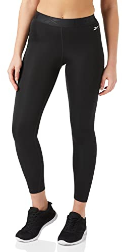 Reebok Damen Pant Wor Comm Tight, Nghblk, GR9477, Gr. S