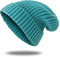 Durio Strickmütze Beanie Mütze Damen Wintermütze für Frauen Warm Grobstrick Warmmütze farbig Türkis