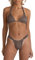 Zweiteilige Badeanzüge für Damen, Neckholder, dreieckig, String, Bikini-Set, sexy, gerüscht, brasilianisch, frecher Tanga, Badeanzug, Kaffee, XL