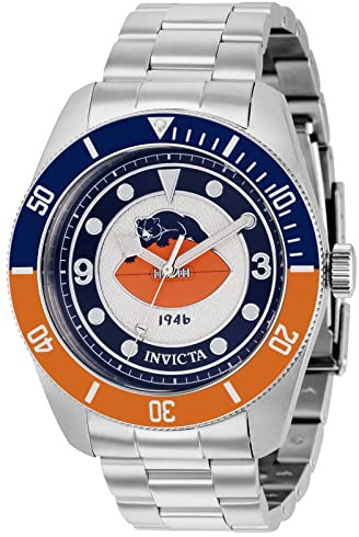 Invicta NFL Chicago Bears 37236 Herren-Armbanduhr, 47 mm