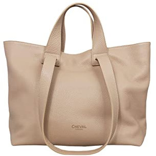 Cheval Firenze Borsa a mano Felis, Vera Pelle Made in Italy (Rosa Cipria)