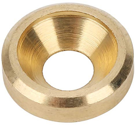 Rondelle à Tête Fraisée, 50 Pcs Rondelle à Tête Fraisée, Rondelles de Finition en Cuivre, Cale à Tête Fraisée pour Vis M3 M4 M5 M6 (M4), Joint, Rondelles à Tête Fraisée (M4)