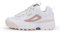 FILA Damen Disruptor CB wmn Sneaker, White-Mauve Chalk, 39 EU