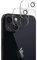 Cracksin [Lot de 2] Protection d'appareil photo pour iPhone 13 (6,1'') et iPhone 13 mini (5,4'') Protection d'objectif 3D Dureté 9H Verre trempé Transparent