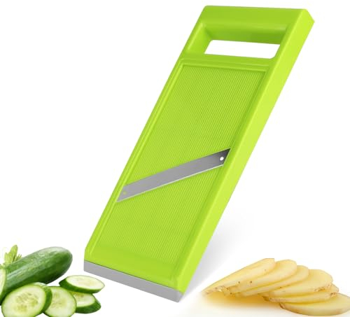 LTXDJ Chip Cutter Cabbage Shredder, Stainless Steel Food Slicer, Vegetable Chopper Kitchen Chopper for Potatoes Carrots Onions