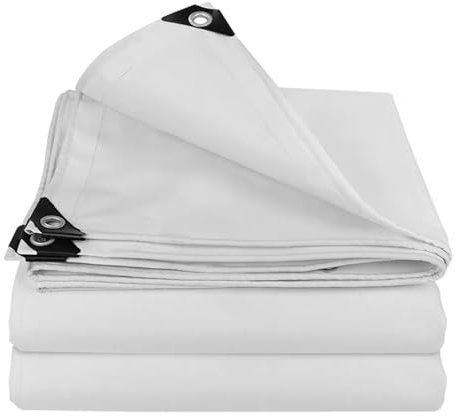 Bâches en toile Bâches imperméables robustes avec œillets en aluminium, toile de protection polyvalente 2x3m 3x4m 5x5m 6x4m, feuille de couverture de bâche durable pour une utilisation extérieure(2x3m