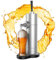 JSDQQG Plata,Máquina De Espuma De Cerveza,Grifo Cerveza,Dispensador De Cerveza Grifo Cerveza para Casa Dispensador De Cerveza En Lata