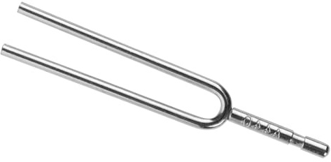 SWOOMEY Standard A-stimmgabel aus Metall in Silber 440 Hz Robust und Glatte Oberfläche Geeignet für Gitarre und Violine als Praktisches Musikzubehör