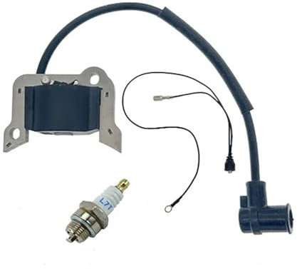 AOIUU Convient for Bobine d'allumage ZhongfaTec avec Bougie d'allumage for s-t-i-h-l 032 032AV, remplace 1113 400 1310, 2 204 222 ZF-IG-A00970hhs