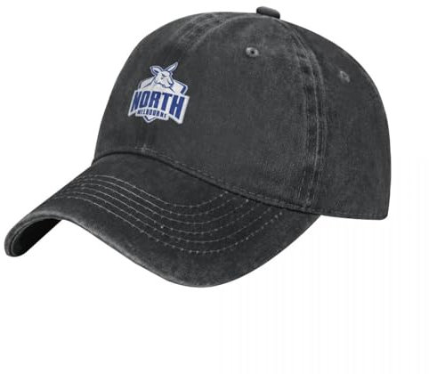 OOAXBEED Basecap North Melbourne Kangoroo Football Club Cowboyhut Neu im Hut Derbyhut Damenhüte Herren