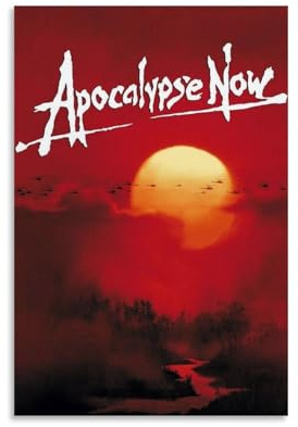 NJZUSA Poster Apocalypse Now, Wanddekoration, Leinwand, Büro, Kunst, Gemälde, Druck, Zuhause, Wohnzimmer, Schlafzimmer, Dekoration, Kunstwerk, ungerahmt, 30 x 45 cm