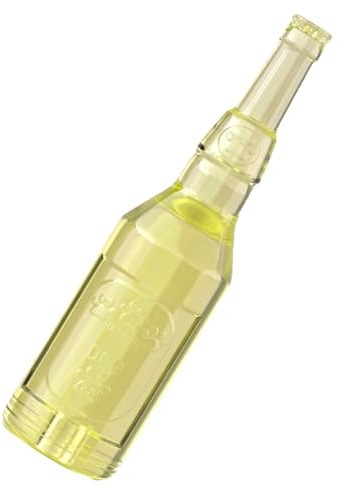 Opdestn Bottle Dog Toy | Squeak Teething Bottle,Interactive Dog Toys - for Pet Pool Birthday Christmas Boredom Enrichment Play Puppy