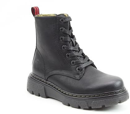 Heavenly Feet Trentino2 Ladies Ankle Boots – Water Resistant Vegan Friendly Womens Boots with Side Zip, Removable Memory Foam Insole & Lightweight Sole for Women, Black Size 3