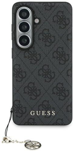 CG MOBILE Guess Klassischer Logo-Charme Hülle für Samsung Galaxy S26 (Schwarz)
