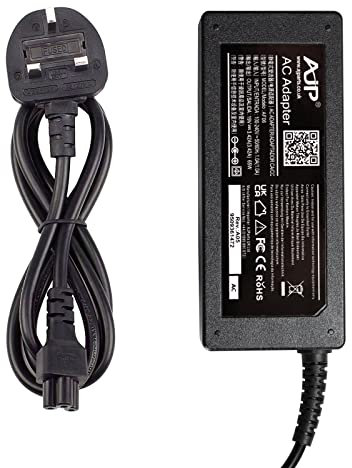Wikiparts* New Replacement 65W 19V 3.42A AJP Brand Laptop Adapter Power Charger for ASUS X5DC Series Notebook Charging Power Supply Unit PSU Charger Adaptor
