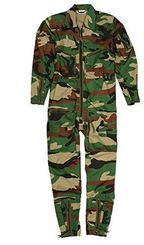 Armyandoutdoors Continental Flight Suit/Boiler Suit (38, Woodland Camo)