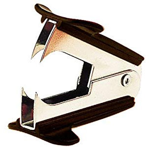WONDAY Heftklammern-Entferner, Metall und Kunststoff, Schwarz