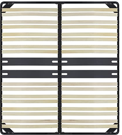 MOG Lattenrost 160x200 cm, Lattenrahmen Ergo IF28 aus stabilem Metall - für alle Betten geeignet