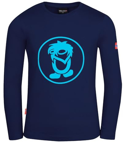 Trollkids Kids Troll Longsleeve | Robustes Longsleeve, Pflegeleichtes Baumwoll-Polyester-Mischgewebe, Angenehmes Tragegefühl
