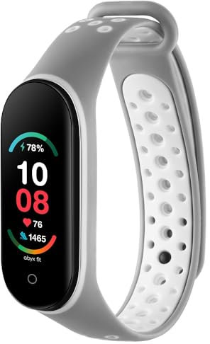 ABYX Montre Connectee Fit Lime Grigio