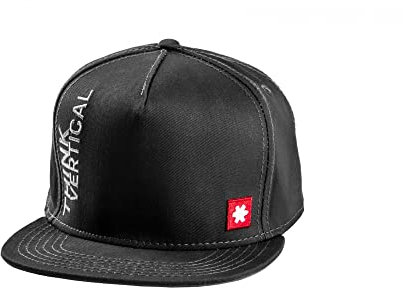 Ocun Think Vertical Cap Grau-Schwarz - Hochwertige stylische Cap, Größe One Size - Farbe Anthracite