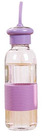 Drinks Bottles Plain Water Bottle Thermal Water Bottle Drink Bottles For Children Sports Water Bottles For Women For Men & Women Gym Hiking Bicycle Sports purple,500ml