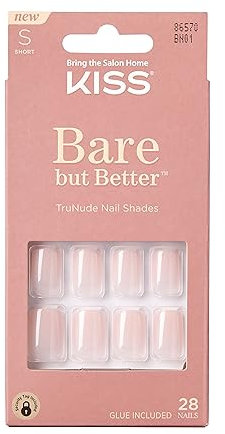 KISS Bare-But-Better Nails - Nudies