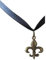 pendentif fleur de lys bronze