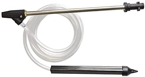 Trade-Shop Strahlrohr Düse Schlauch Sandstrahler Nassstrahler Set kompatibel mit Kärcher K2 K3 K4 K5 K6 K7 Hochdruckreiniger/mit Bajonett-Adapter
