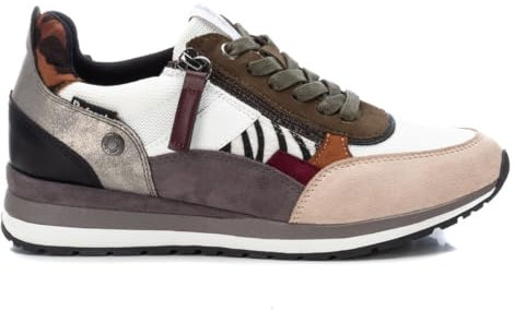 REFRESH - Zapatilla Mujer Hielo - Calzado Cómodo y Versátil - Moda Casual - Modelo 17015903 (Talla 35)