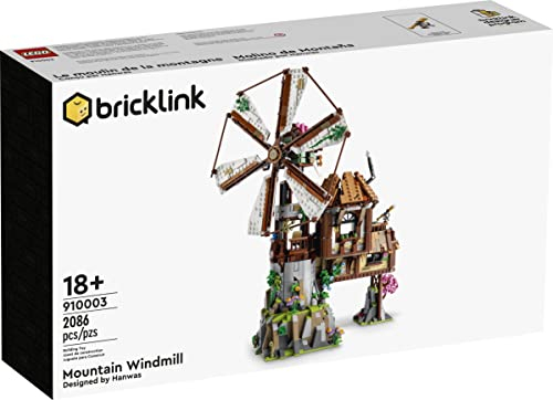LEGO Bricklink 910003 Moulin à vent de montagne 2085 pièces