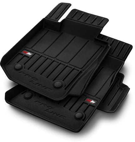 MOTOS Alfombrillas de Goma para Seat Ibiza V Desde 2017 Mejore la Comodidad de Sus Viajes con la Alfombra Antideslizante Car 3D- Alfombrillas de Coche para Varias Estaciones