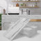 12 Pièces Adhésive Décorative à Carreaux, AMOYUN Vintage Stickers Carrelage Autocollant Carreau Grain de Bois Revêtement sol PVC pour Salle de Bains et Cuisine 10x30CM