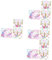 Toyvian 8 Stk Wandtattoo Einhorn Kreative Designaufkleber Einhorn Schälen Und Aufkleben Wandtattoos Für Den Kindergarten Wandtattoo Einhörner Golddekor Kinderzimmer Fensteraufkleber Pvc