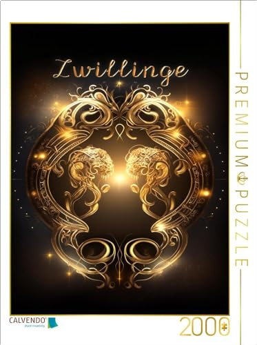 CALVENDO Puzzle Zwillinge 22. Mai - 21. Juni | 2000 Teile Lege-Größe 67 x 90 cm Foto-Puzzle für glückliche Stunden