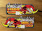 vinskool 2X Horsepower Garage Aufkleber 15x6cm / 30x12cm Kult Sticker Set Smoking Bandits Oldschool Hotrod V8 USA Muscle Car Oldtimer Tuning Rockabilly Auto Motorrad Vintage Racing Retro V2 (30x12cm)