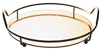 GLigeT Bandejas Comida Bandeja de Acero Inoxidable, Bandeja de Metal, Bandeja for Servir, Mesa de café, Bandeja for Desayuno, Bandeja Multifuncional, Bandeja Decorativa Bandejas de Servir (Size : E)