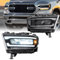 VLAND Scheinwerfer kompatibel mit Do-dge RAM 1500 5. Generation 2019–2021 (Tradesman, Bighorn, Laramie, Rebel), Reflektor/klar