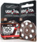 160 Hearing Aid Batteries Size 312 Udivita (PR41 Brown - Zinc Air) with Phono Pulse Technology - 20 Blisters of 8 Batteries