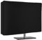 ZONADAH 71 x 10 x 46 cm Monitor-Staubschutzhülle, Computer-Displayschutz, staubdichte LCD-LED-HD-Panel-Schutzhülle, kompatibel mit 26-28 Zoll PC-Desktop und Fernseher, Schwarz