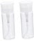 MERRYHAPY 2 Pack Refillable Liquid Travel Bottle 100ml Makeup Dispenser Bottles Portable Cleansing Water Holder Nail Polish Remover Pump Bottle for Travel Camping Business Trips
