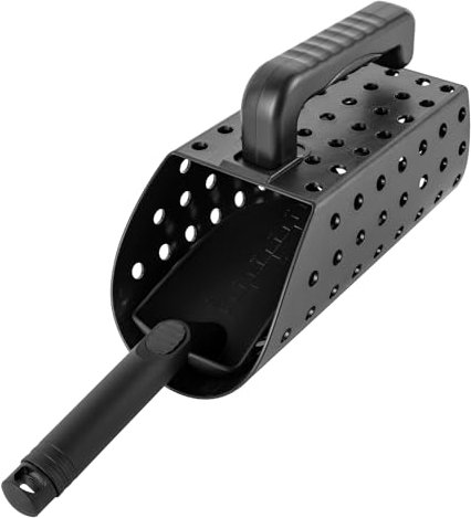 Juego de pala de arena de detección de metales, pala de arena, detector de metales, pala de arena, juego de pala de arena profesional, pala de arena con agujeros de filtro