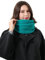 DonDon Schal Damen Winter Winterschal Strickschal Loop Schal Schlauchschal - Petrol