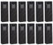 Laro Premium Weinflaschentüten Geschenkverpackung Blumen 10-100 Stk, Anzahl:96, Muster Tüten:Flaschentüten Eleganz Schwarz