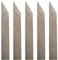 Rukjmqi 5 Stück Dichtungsschaber Hol-z, 20cm Fugenglätter, Silikon Abzieher, Silikonentferner Werkzeug, Fugenkratzer Fliesen Silikon Abzieher Fugen Entferner ​für Küche Bad Boden Spüle Fenster Abdicht