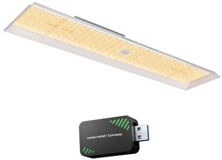 MARS HYDRO TSL2000 300W Led Grow Lights for Indoor Plants, Full Spectrum Dimmable Daisy Chain Growing Lamps for 4x2/5x3 Grow Tent and iConnectu Controller