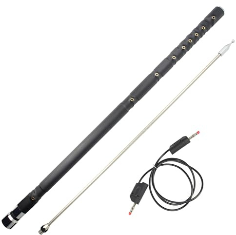 Antenne mobile multibande HF pour radio amateur et CB | réglable | 3,5-50 MHz - 80 | 60 | 40 | 30 | 20 | 17 | 15 | 12 | 11 CB | 10 | 6 m Bande PLL | 259 kg. 50 ohms