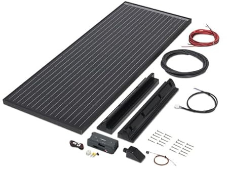 BÜTTNER DOMETIC Solar Komplettanlage MT Power Black Line 200 Kit 2 x 100 Wp 80 Cell